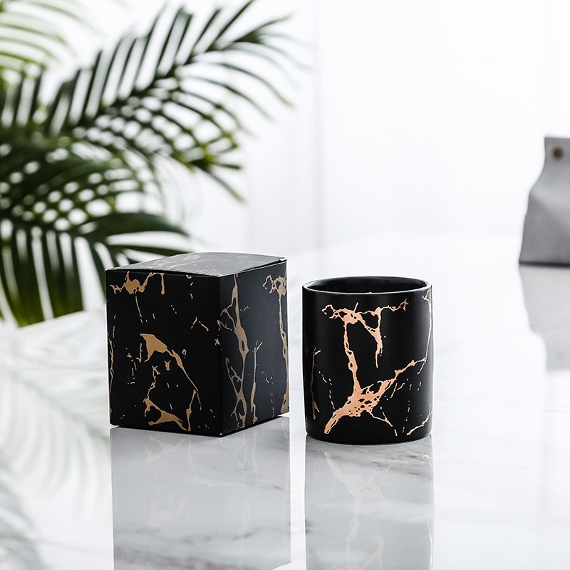 Scented Candle Aromatherapy In Black